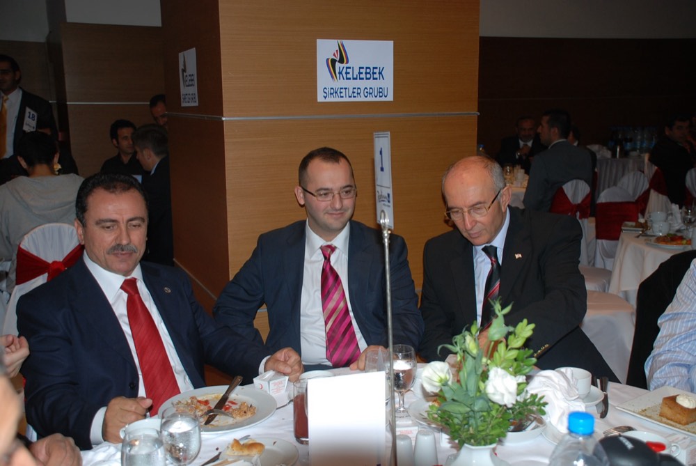 Geleneksel şirket iftar programında Cem Türkgeldi, Muhsin Yazıcıoğlu ve Tekin Küçükali ile